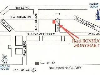 Hotell Bonsejour Montmartre Paris